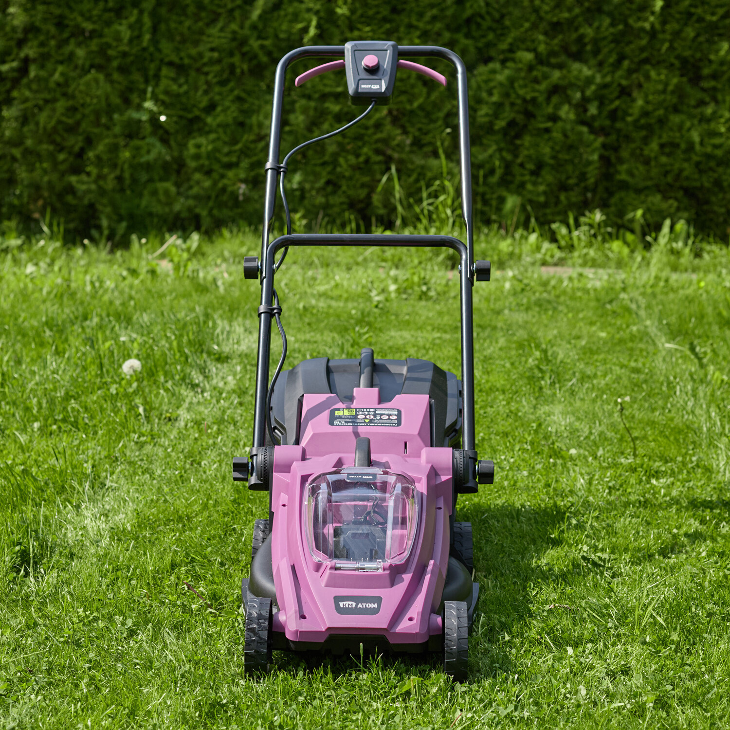 Газонокосилка аккумуляторная КМ АТОМ 18 В 320 мм без АКБ и ЗУ (CL-182)