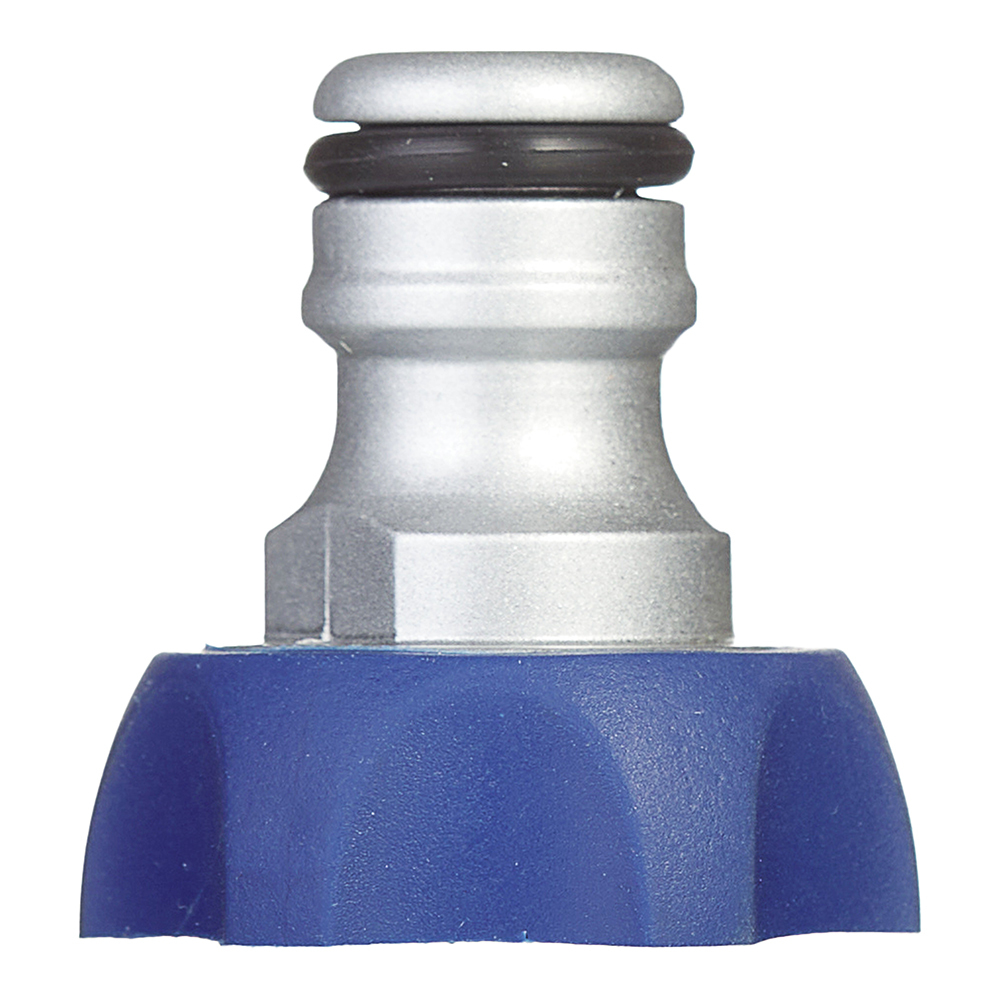 Штуцер 1/2 для подключения шланга с краном Green Apple внутренняя резьба алюминиевый (Б0003111)