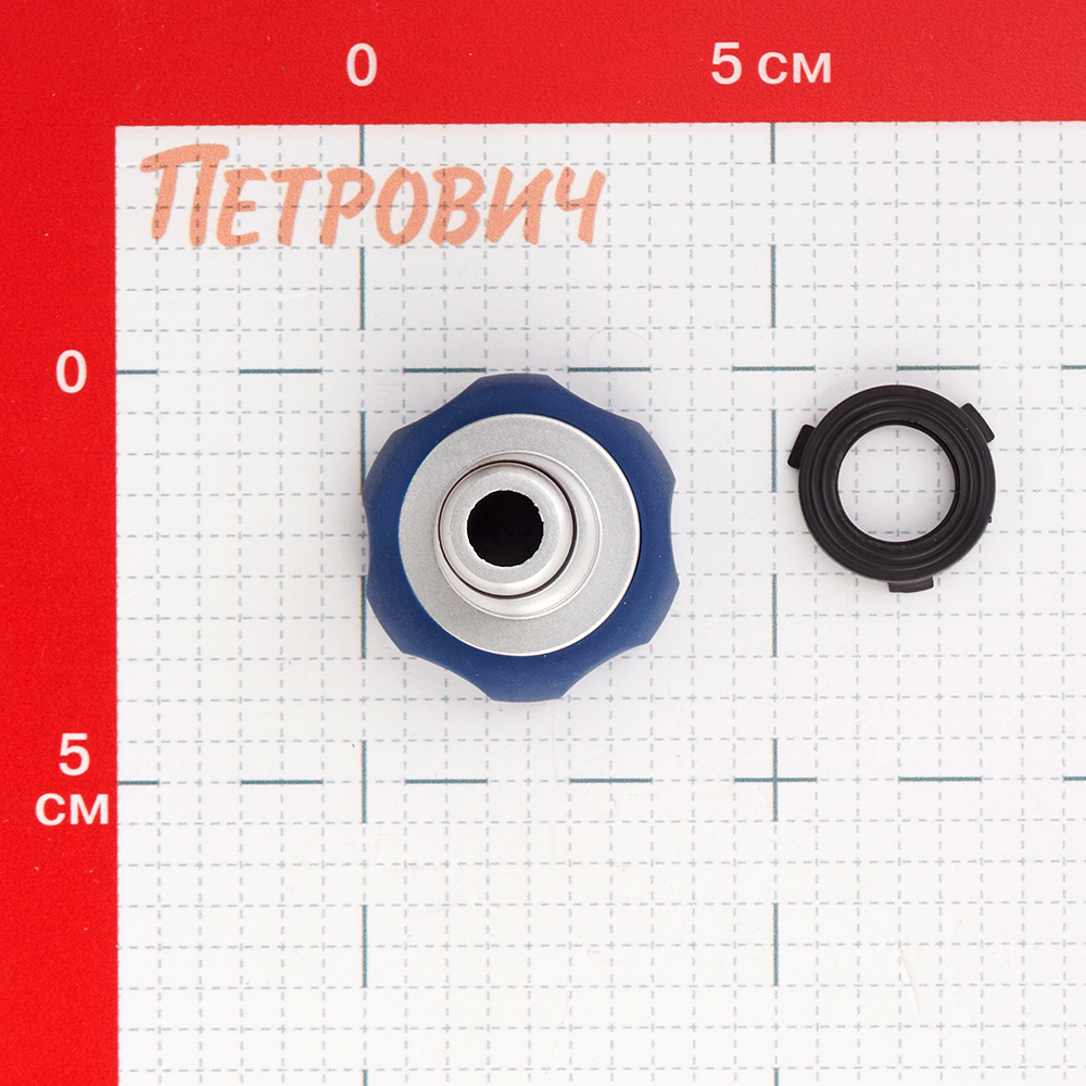 Штуцер 3/4 для подключения шланга с краном Green Apple внутренняя резьба алюминиевый (Б0003112)