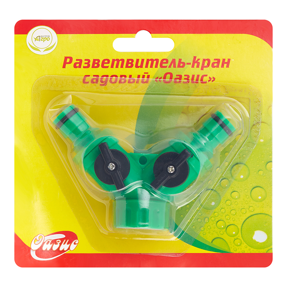 Разветвитель 3/4 для шланга Оазис пластиковая (012615)