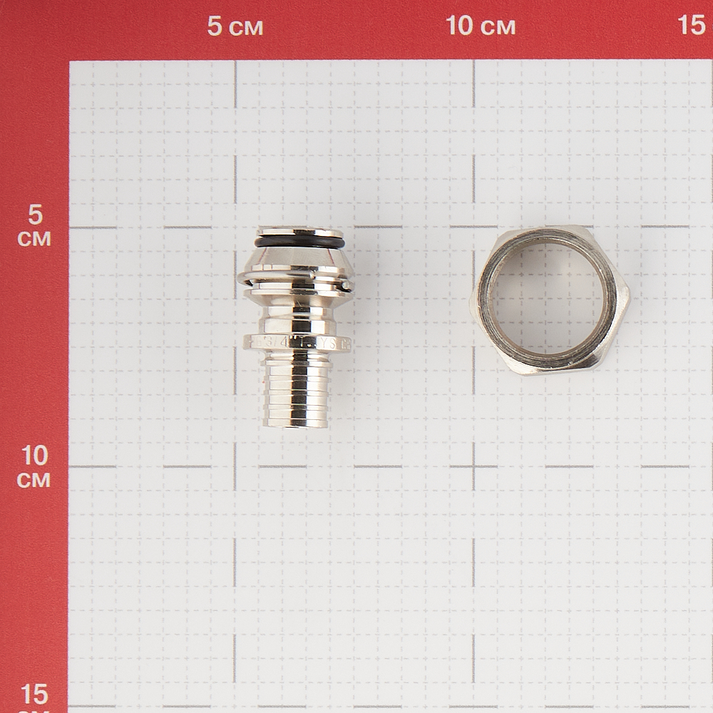 Соединитель прямой Rehau латунь 16 мм х 3/4 EK ВР(г) (11691751001/11096091001)