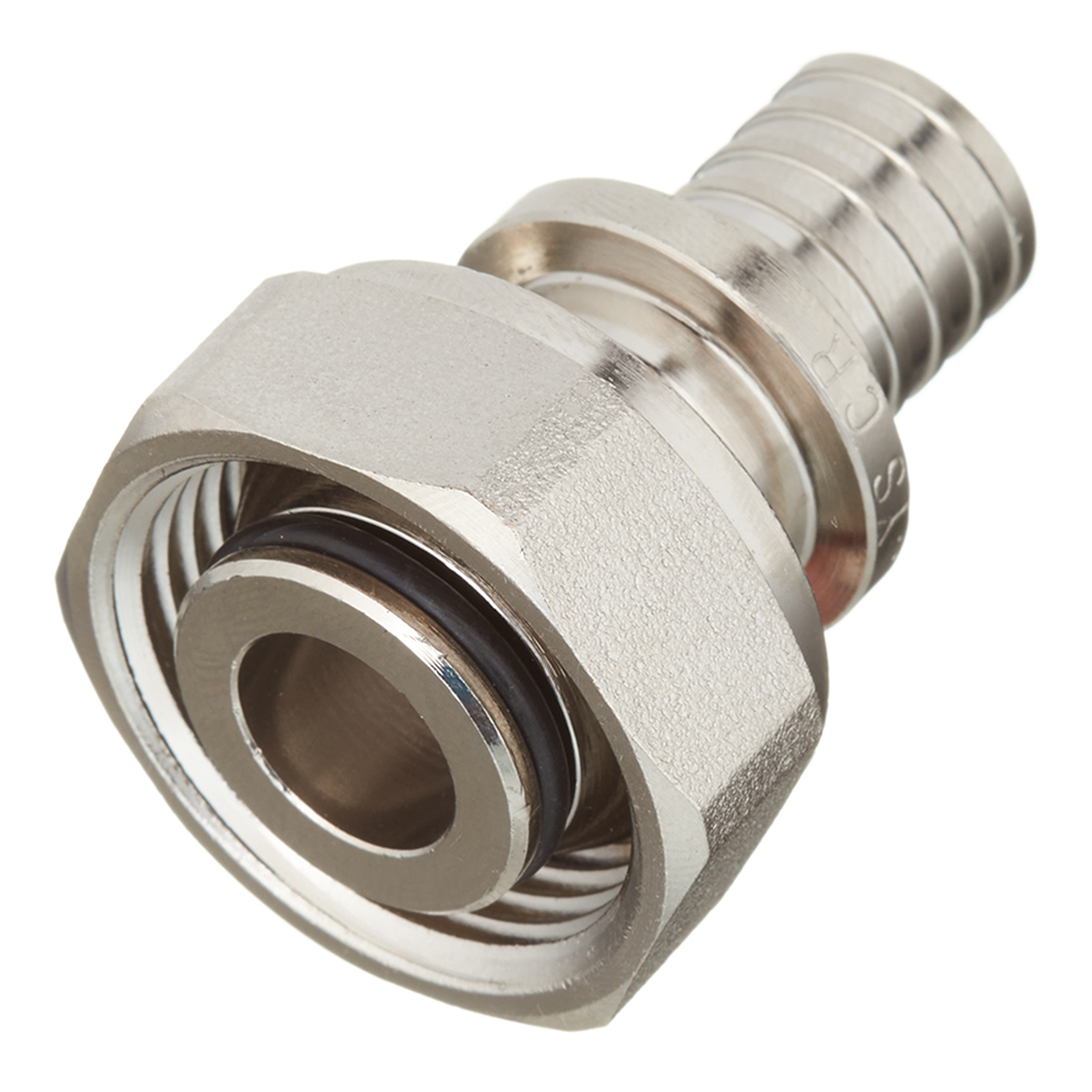 Соединитель прямой Rehau латунь 16 мм х 3/4 EK ВР(г) (11691751001/11096091001)