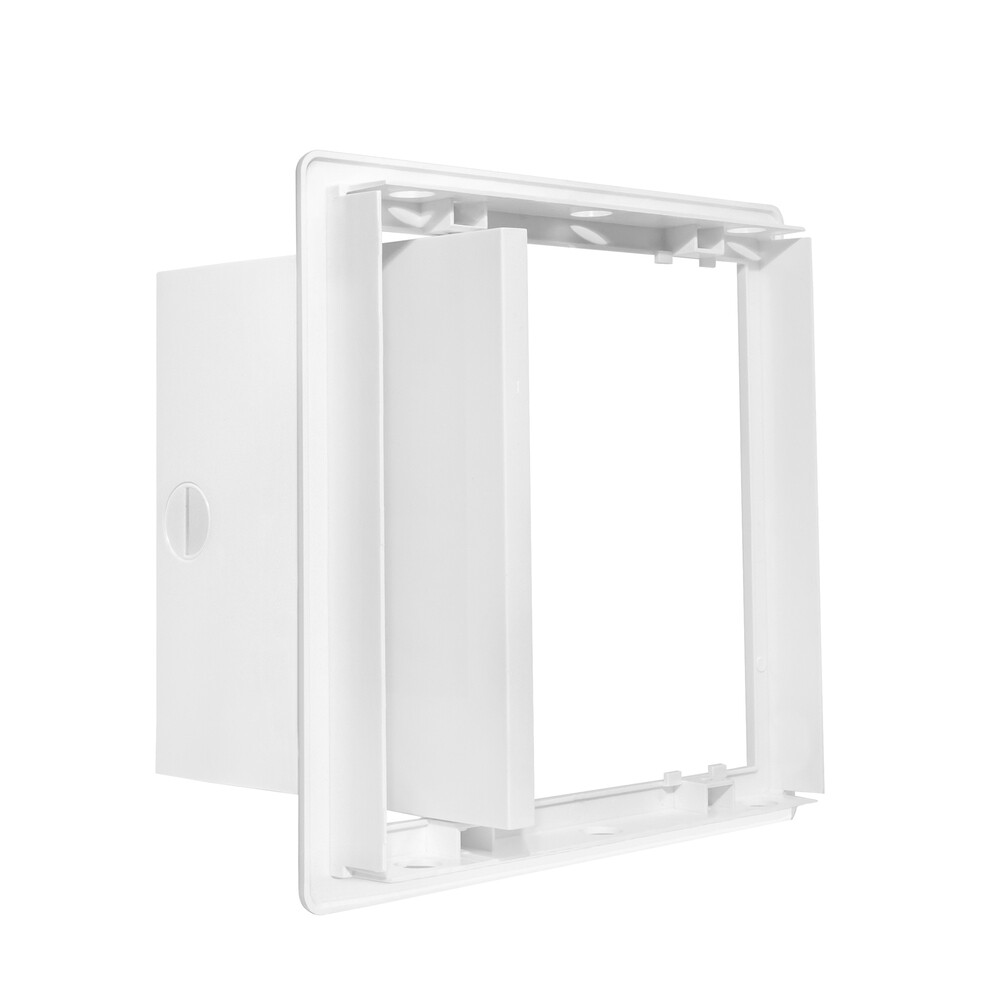 Люк ревизионный Центр Тагис ЛР пластиковый 200х200 мм врезной с ручкой