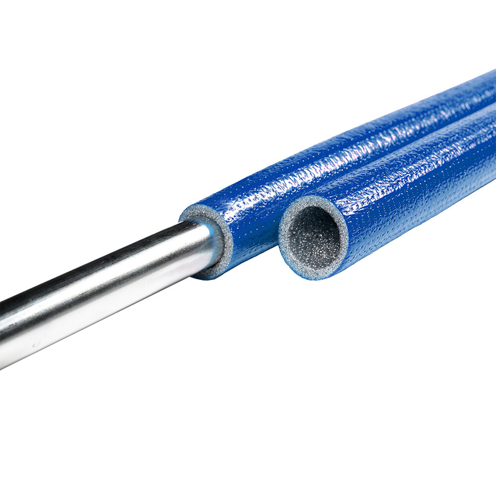 Теплоизоляция для труб K-FLEX ПЭ 28х6 мм бухта 10 м синяя